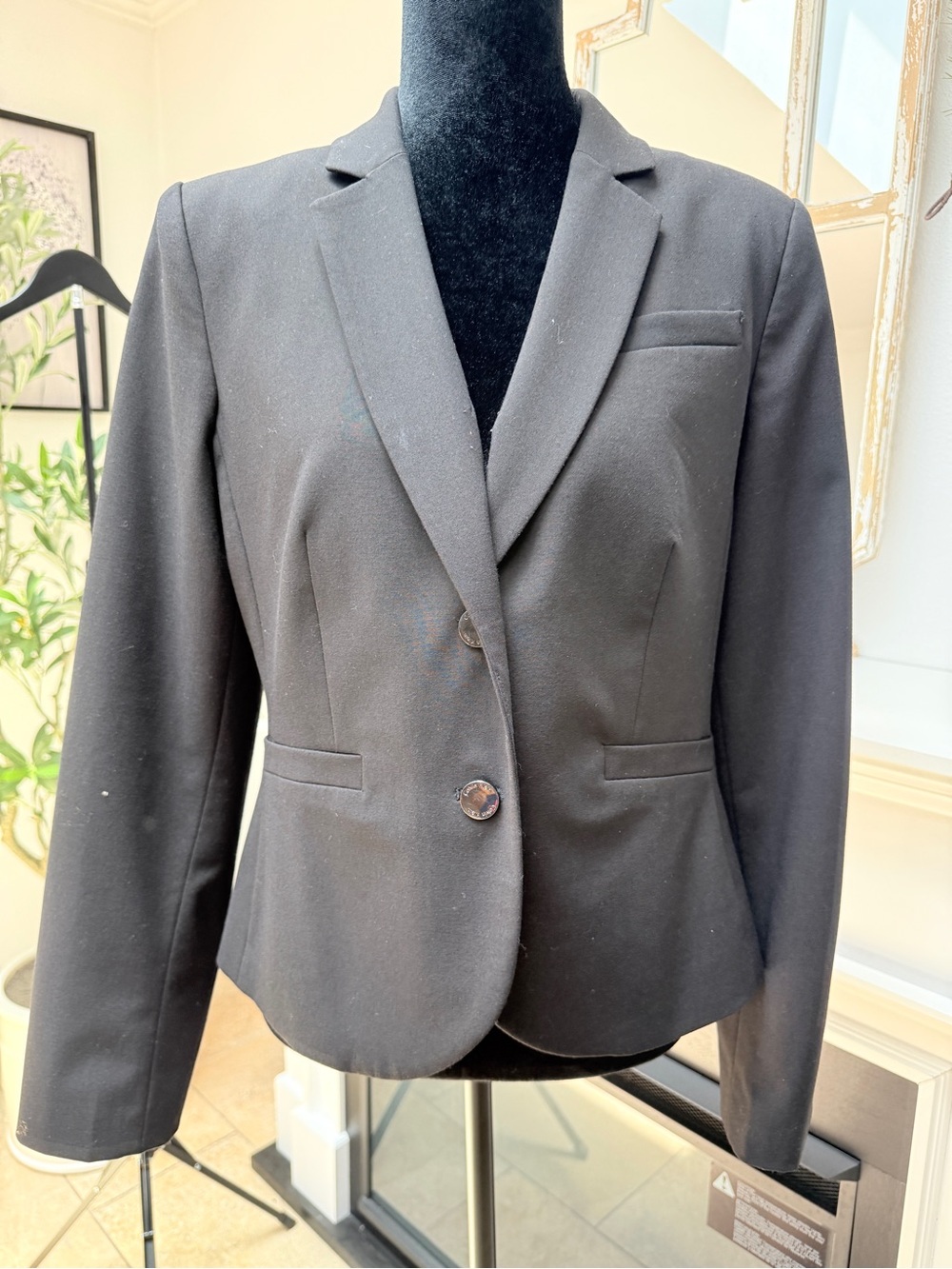 Anne Klein Black Tailored Women's Blazer